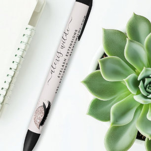 Stylo Noir Promotion commerciale du salon de cils pailletés o