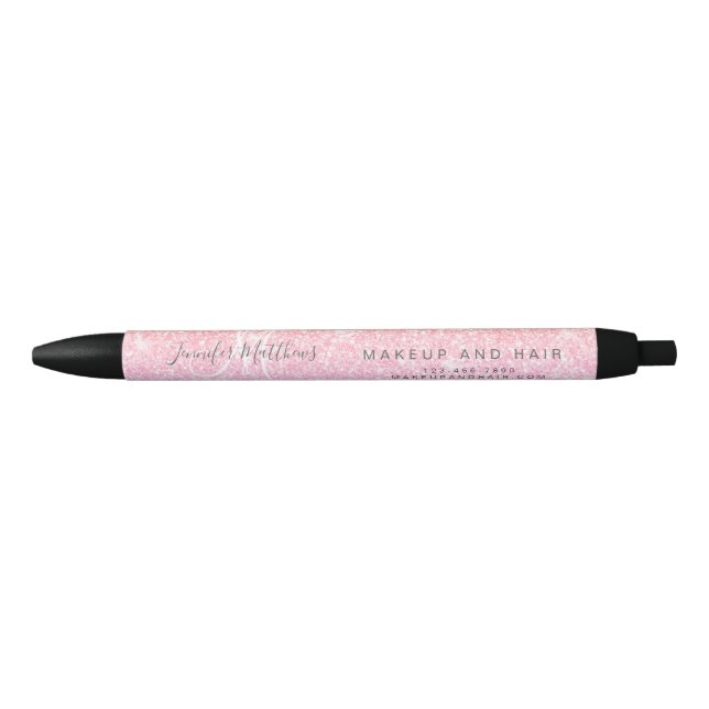 Stylo Noir Promotion du salon de maquillage de Parties scinti (Devant)