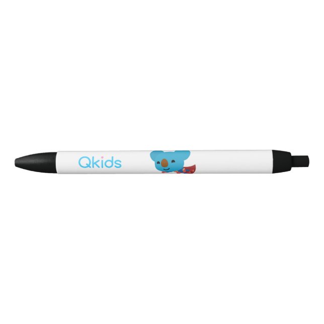 Stylo Noir Qkids Koby Pen (Devant)