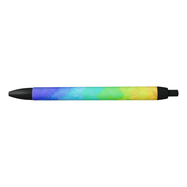 Stylo Noir Rainbow Icy (Devant)