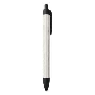 Stylo Noir Rayures Vert Bleu Crème