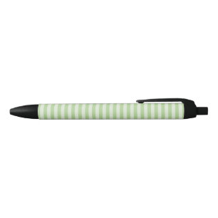 Stylo Noir Rayures Vertes
