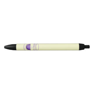 Stylo Noir Rebecca McKinnon Mystery Author Logo Pen