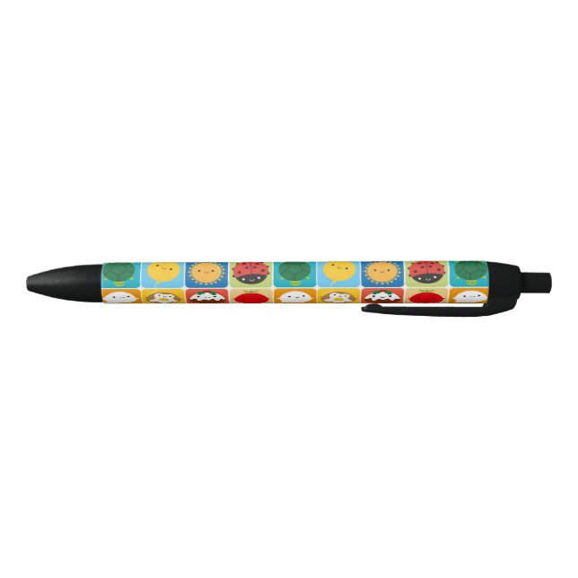 Stylo Noir Regardez autour (Bas)