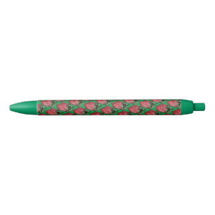 Stylo Noir Retour À L'École Motif Fruit Fraise