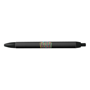 Stylo Noir Retour à l'école Rétro Enseigner est mon truc 80s