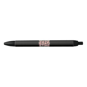 Stylo Noir Retraité 2026 Plus Mon Problème Fleurs