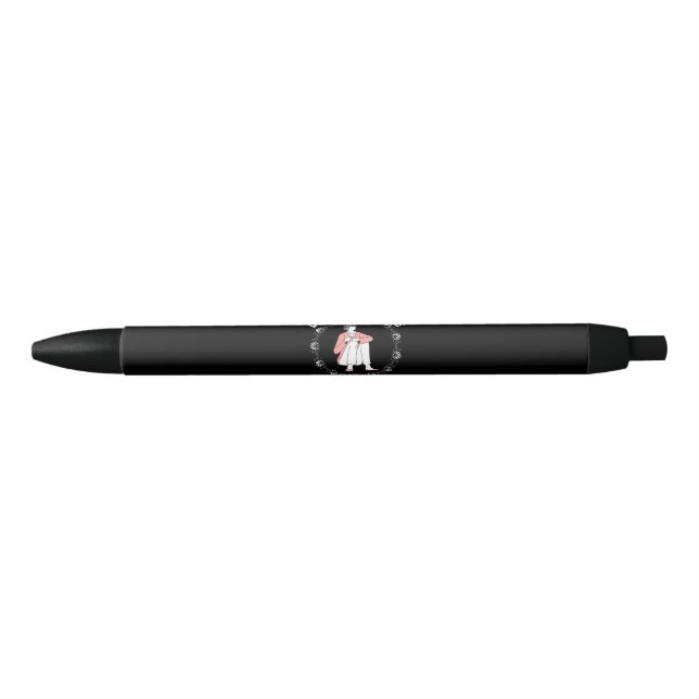 Stylo Noir Rêver d'amour (Devant)