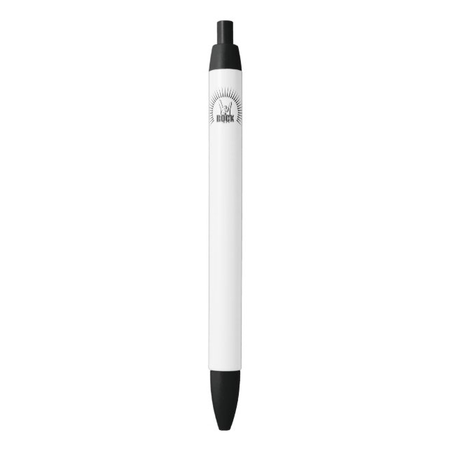 Stylo Noir Rock (devant Vertical)