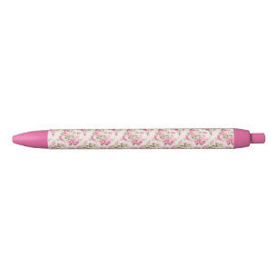 Stylo Noir Rose de cottage rose