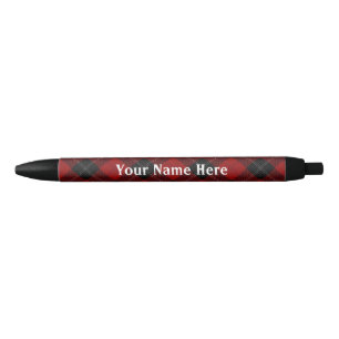 Stylo Noir Scotland Forever Clan Ramsay Ramsey Red Tartan