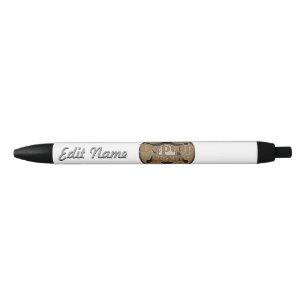 Stylo Noir Shérif adjoint vintage