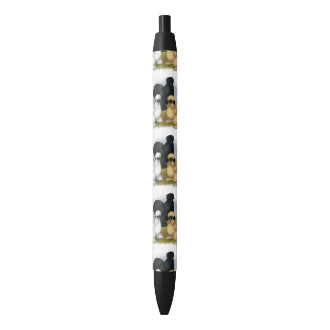 Stylo Noir Silkie Trio (devant Vertical)