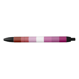 Stylo Noir SlipperyJoe's Lesbian Pride drapeau feminine Lipst