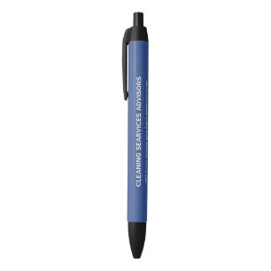 Stylo Noir Société de nettoyage Service de nettoyage à logo