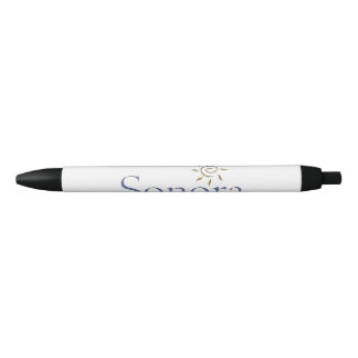 Stylo Noir Sonora Branded Pen