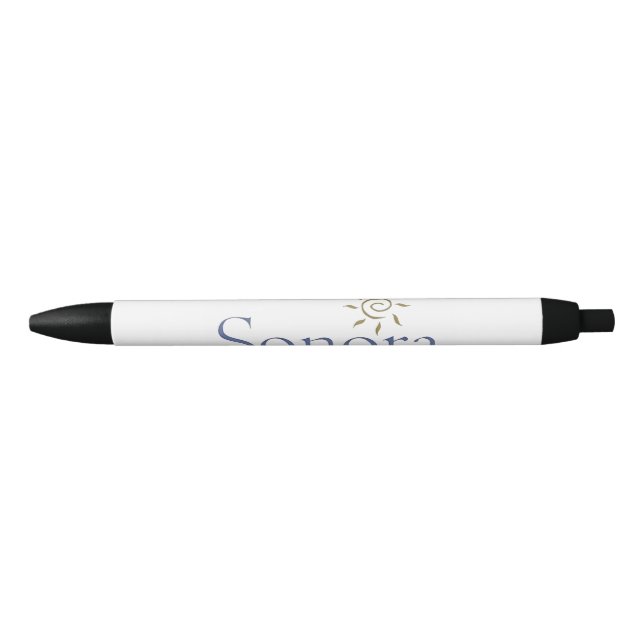 Stylo Noir Sonora Branded Pen (Devant)