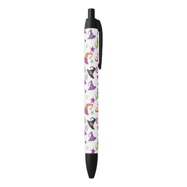 Stylo Noir Sorcières d'Halloween couleur Whimsical casquettes (Bas (Vertical))
