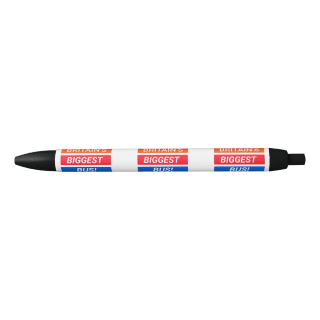 Stylo Noir Stagecoach (Devant)