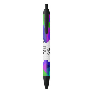 STYLO NOIR STYLE D'ENCRE "GAMER"