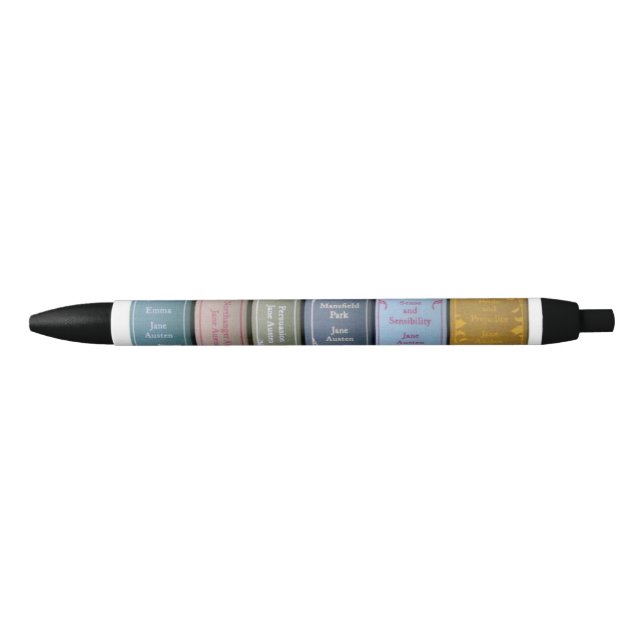 Stylo Noir Style Jane Austen (Devant)
