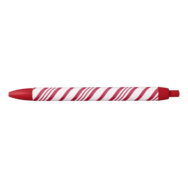 Stylo Noir Sucre de canne de Noël (Devant)