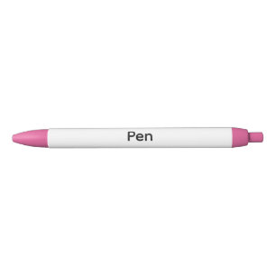Stylo Noir Supprimer ce texte et ajouter votre propre concept