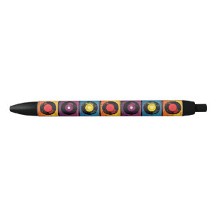 STYLO NOIR SYMBOLE DE LA PAIX DE HAUT-60