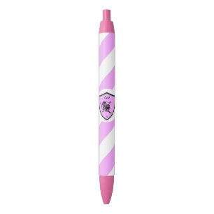 Stylo Noir Symbole de Leo  