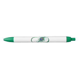 Stylo Noir Symbole de l'Infinity