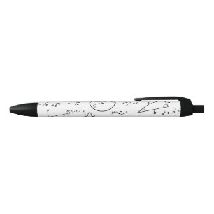 Stylo Noir Tableau blanc mathématique