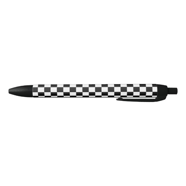 Stylo Noir Tableau de contrôle noir et blanc (Bas)