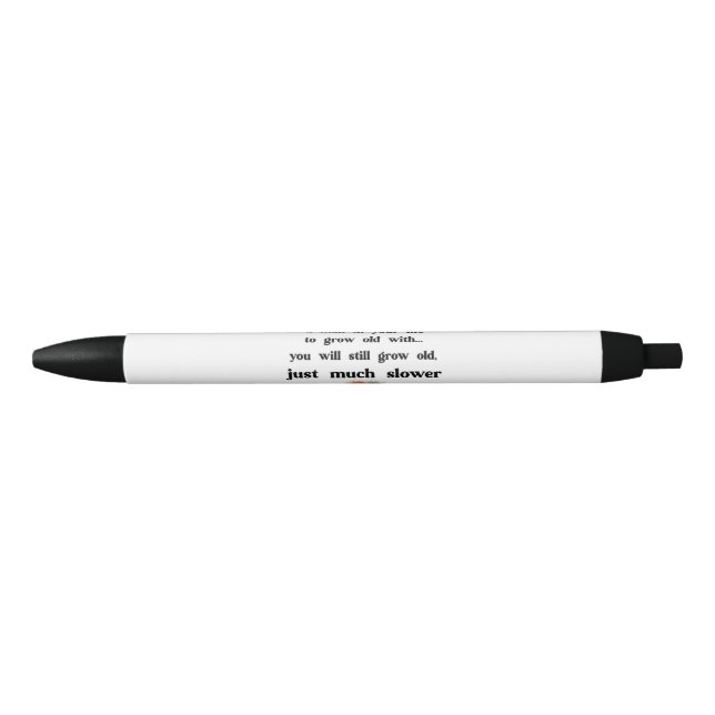 Stylo Noir Texte amusant sur les femmes et les hommes (Devant)
