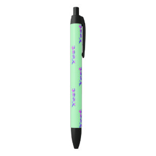 Stylo Noir Texte Yeet Vaporwave Coloré Phrase Virale Yeetée