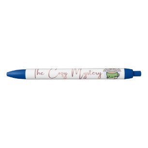 Stylo Noir The Cosy Mystery Book Club Pen