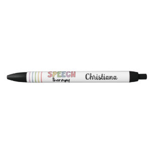 Stylo Noir Thérapie vocale SLP Thérapie vocale Cadeaux étudia