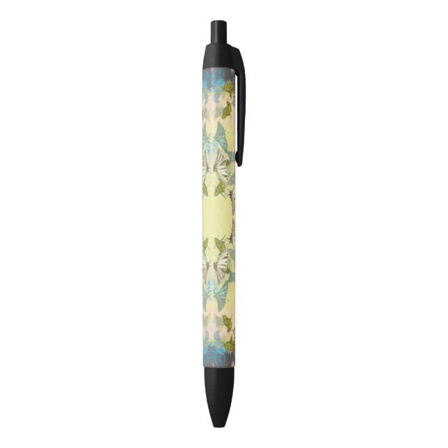 Stylo Noir Tiger Butterfly  (Bas (Vertical))