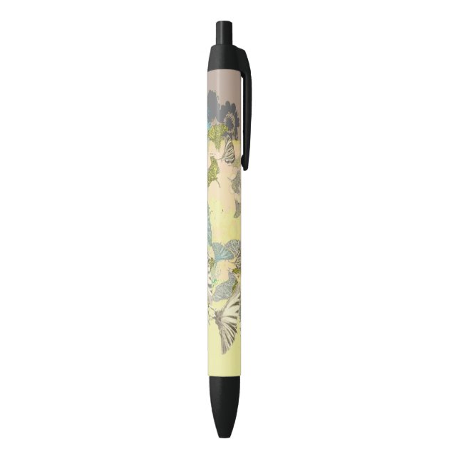 Stylo Noir Tiger Butterfly  Pen (Bas (Vertical))