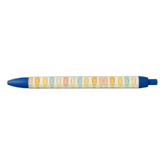Stylo Noir Tongs Flashy