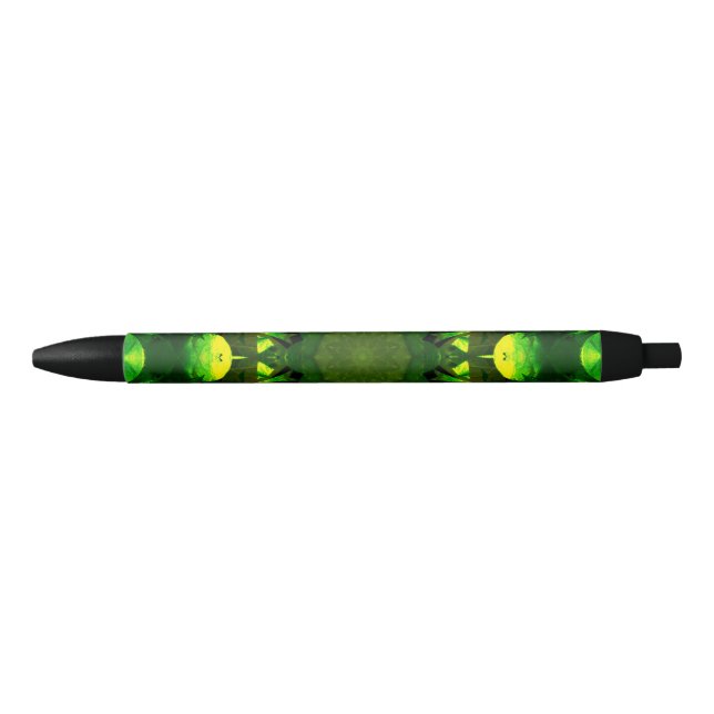 Stylo Noir Tons verts| Mandala Art (Devant)