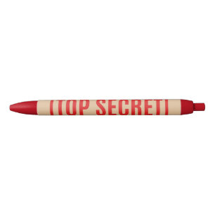 Stylo Noir Top Secret