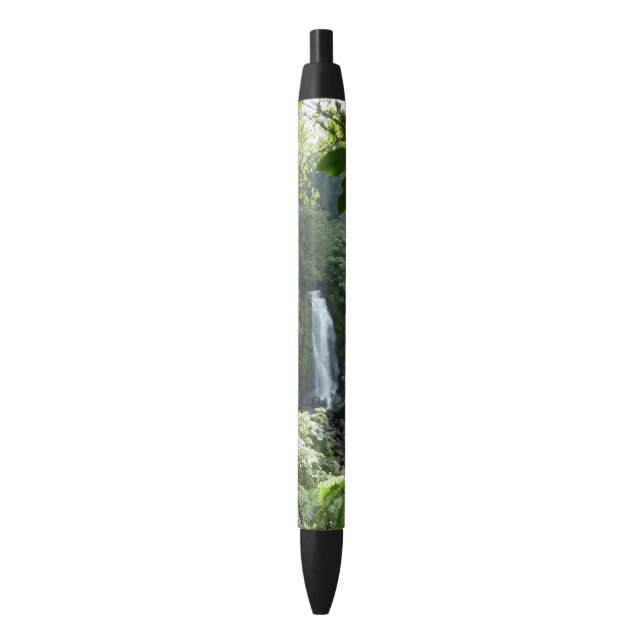 Stylo Noir Trafalgar Falls Tropical Rainforest Photographie (devant Vertical)
