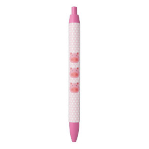 Stylo Noir Trois petits cochons