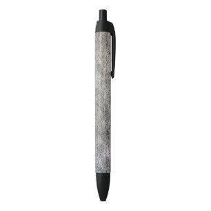 Stylo Noir Trottoir gris patiné de ciment