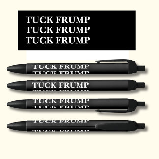 Stylo Noir TUCK FRUMP en noir