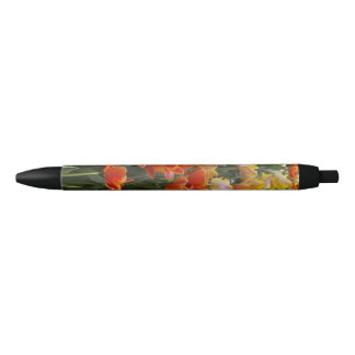 Stylo Noir Tulips Pen