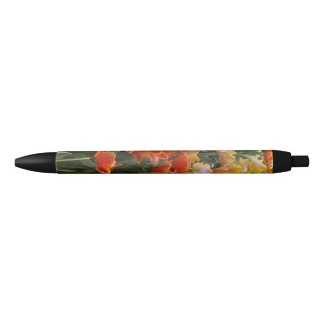 Stylo Noir Tulips Pen (Devant)