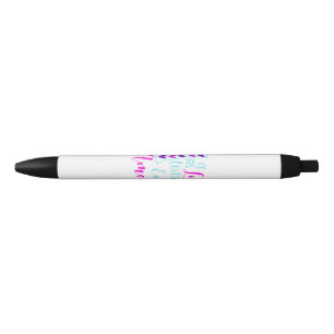 Stylo Noir Un amour sans fin Amen Jesus Citation inspirée Chr