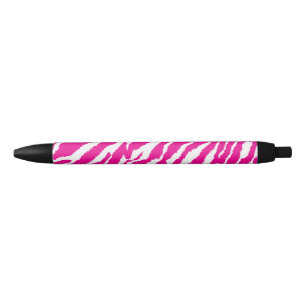 Stylo Noir Un motif floral complexe en rose et blanc, art