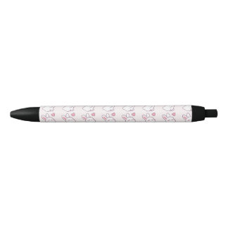 Stylo Noir Un petit lapin fait de sentiments
